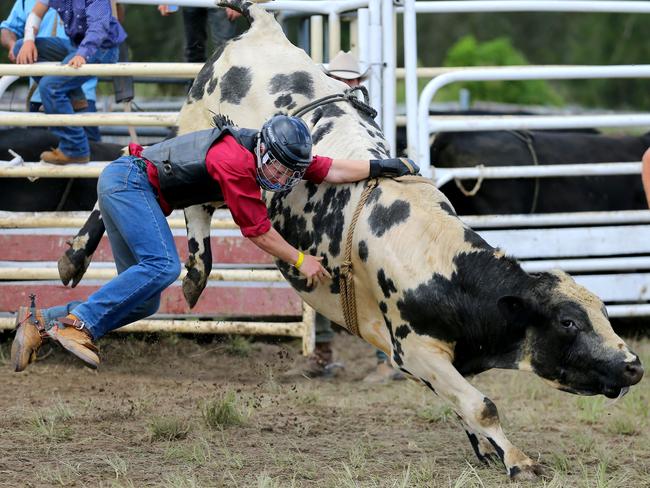 In spectacular fashion. Picture: Nathan Edwards