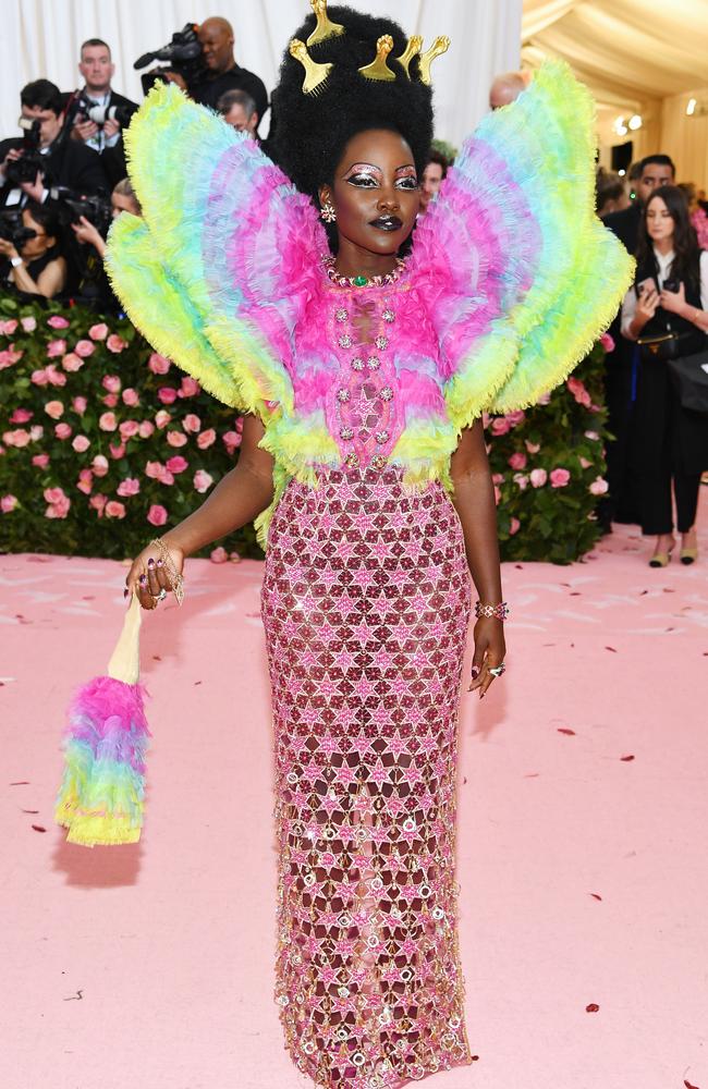 Lupita Nyong'o at the 2019 Met. Picture: Dimitrios Kambouris/Getty Images for The Met Museum/Vogue
