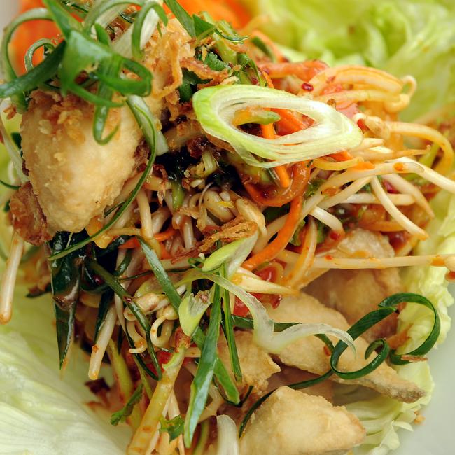 Fish salad at Pan Thai Restaurant