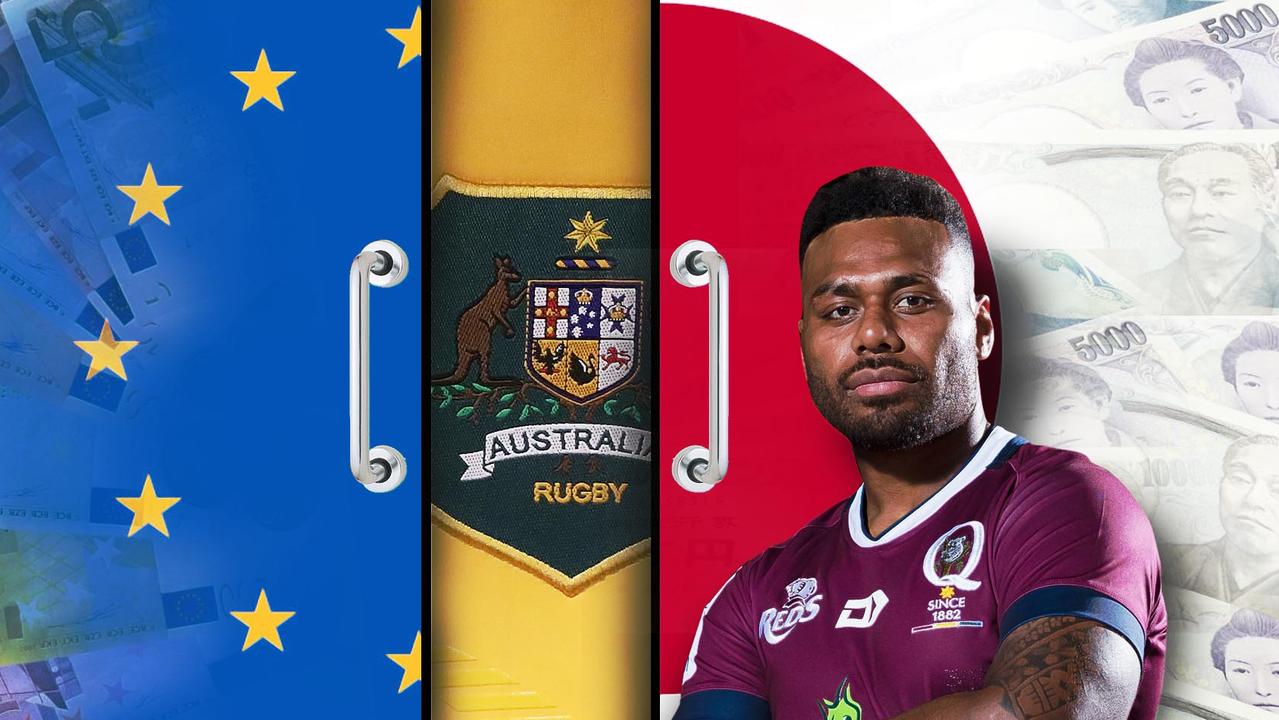 Reds captain Samu Kerevi is expected to abandon the Wallabies and play club rugby in Japan next year.
