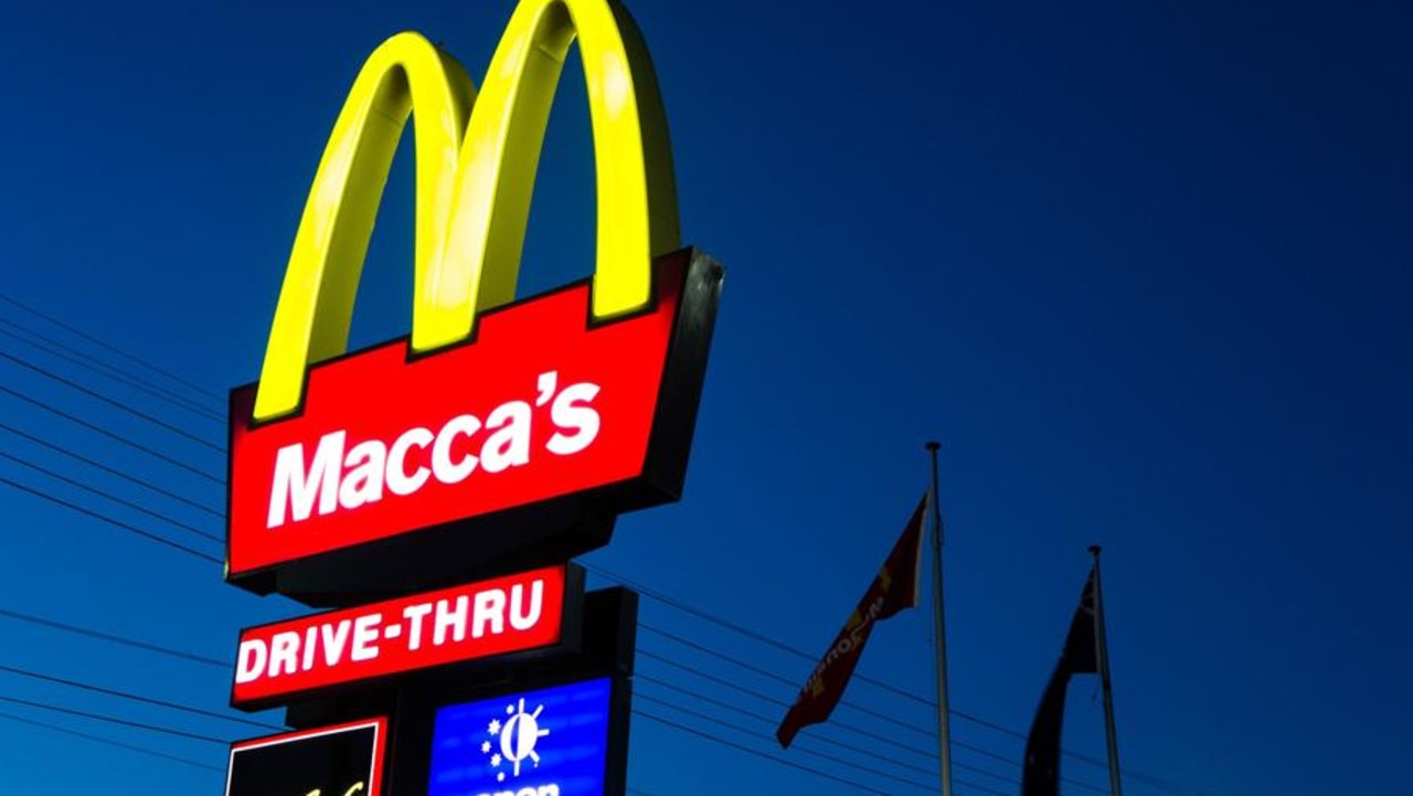 McDonald’s Australia sales for 2023 rose 7 per cent to $2.144bn. Picture: AFP