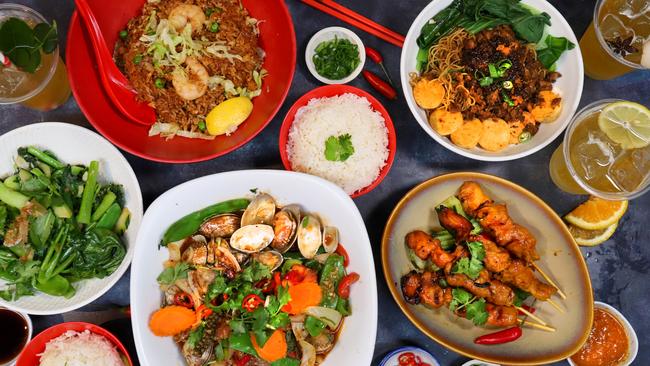 A selection of dishes at Spice Alley. Picture: Jenifer Jagielski