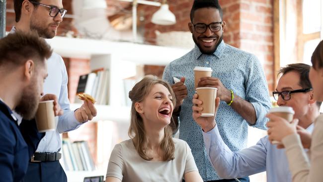 Seventy-eight per cent of Australian workers say they would go to the office more frequently if work friends or direct team members were there.