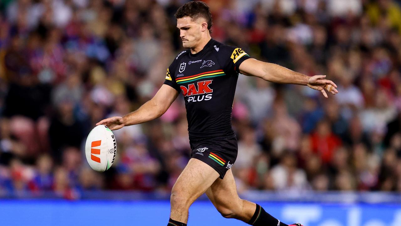 Nathan Cleary is open to a rugby switch. (Photo by Brendon Thorne/Getty Images)