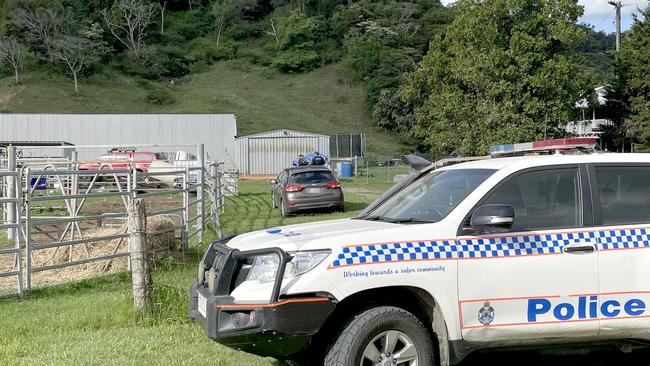 A two-year-old girl has died after being pulled from a hot car at a property in Eungella. Picture: Fergus Gregg