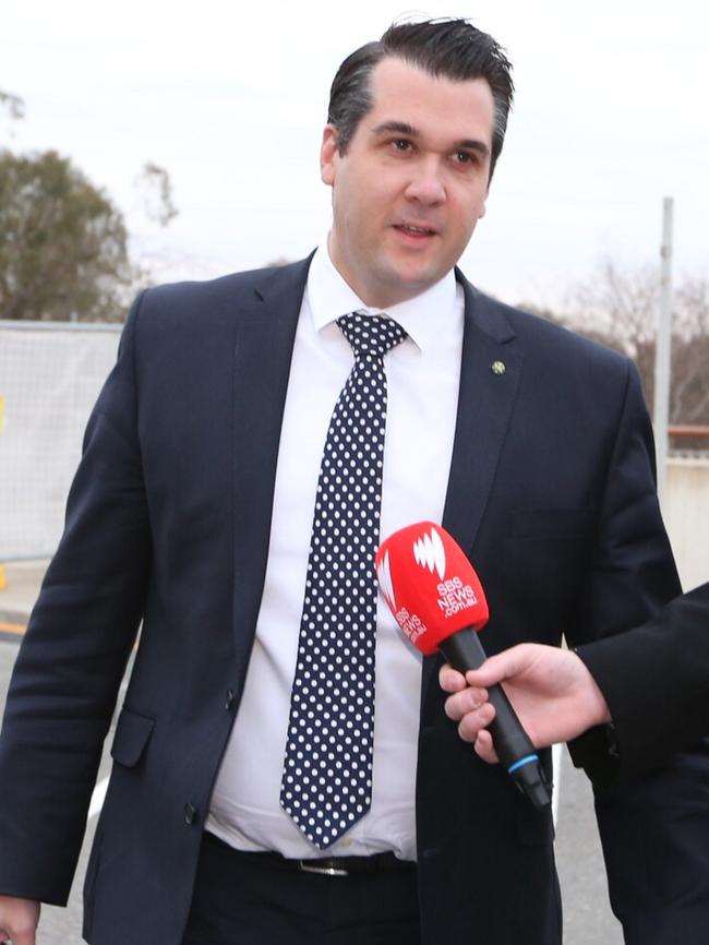 Victorian MP Michael Sukkar was one of the key architects of last week’s challenge by Peter Dutton. Picture: Kym Smith