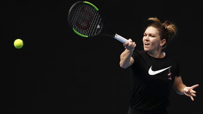 Simona Halep has dismissed any injury fears.