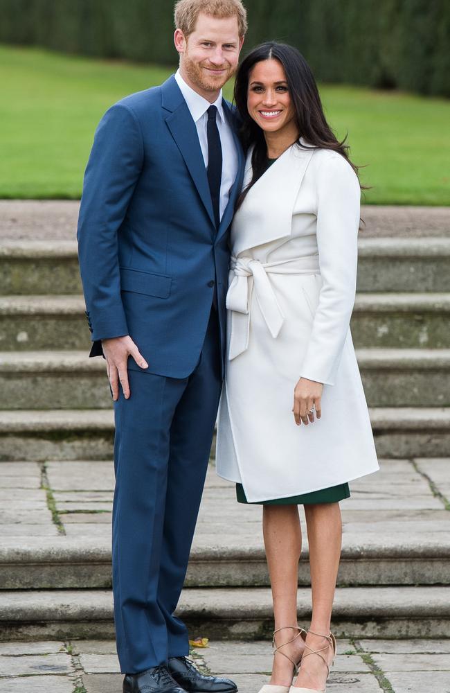 Prince Harry and Meghan Markle announced their engagement around 18 months after meeting. Picture: Samir Hussein/Samir Hussein/WireImage