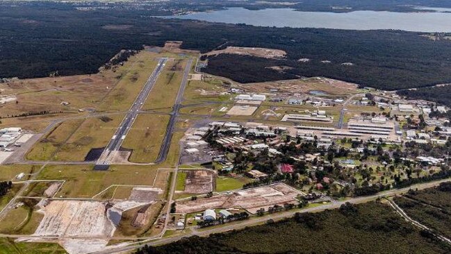 Williamtown RAAF base. Picture: News Corp