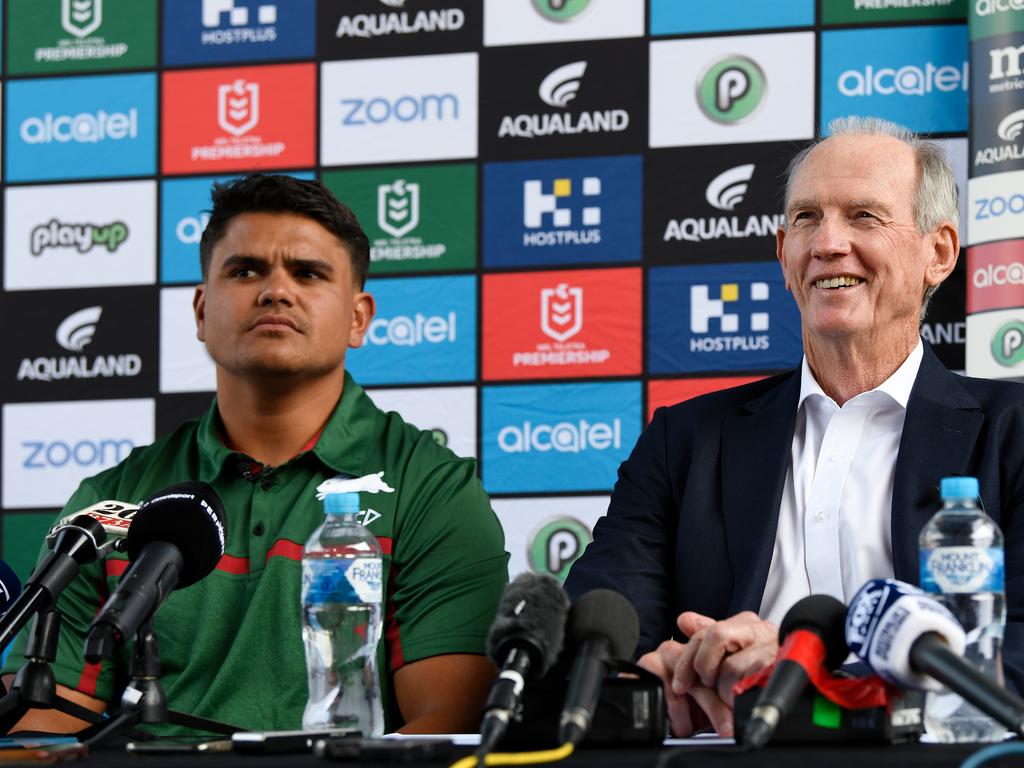 Wayne Bennett can get the best out of Latrell Mitchell again. Picture: AAP Image/Bianca De Marchi