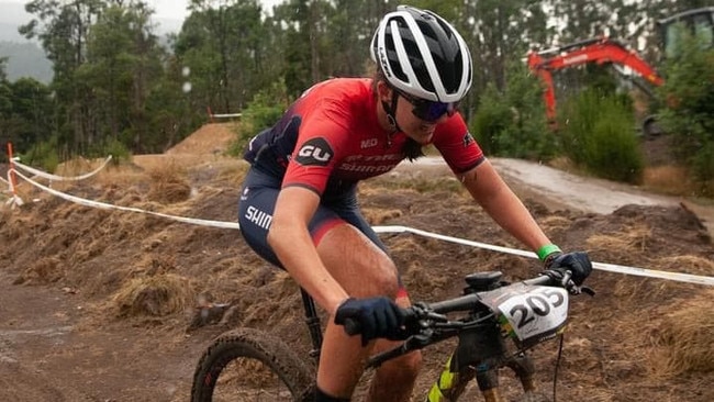 NATIONAL CHAMPION: Outstanding Northern Rivers cyclist Hayley Oakes, 17, took out the Australian Women's U19 Mountain Bike title in Tasmania in 2021 when she was only 16 years old.