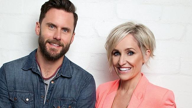 Melbourne's Funniest New Breakfast Show on The Fox with Fifi Box and Dave Thornton. Picture: Supplied.