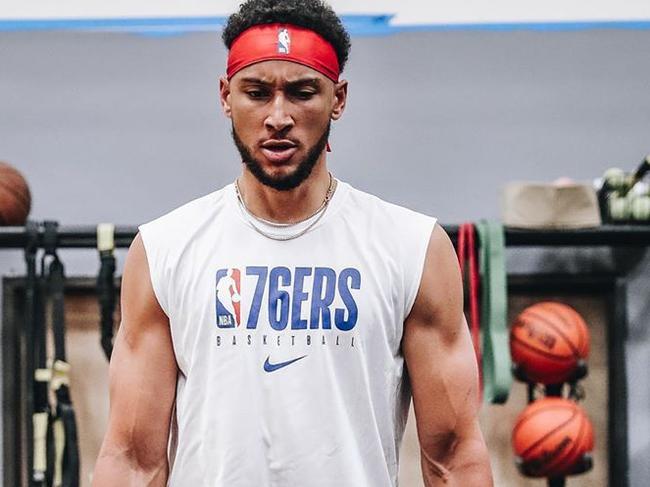 Ben Simmons is jacked for NBA return