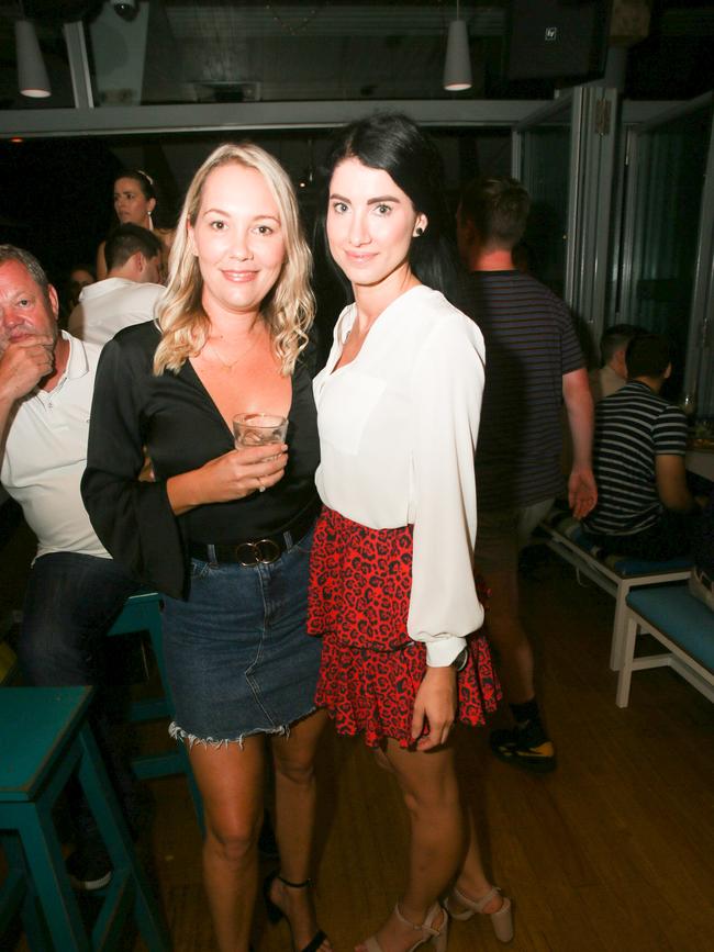 PIER BAR: Angela Clarke and Regan Gnade