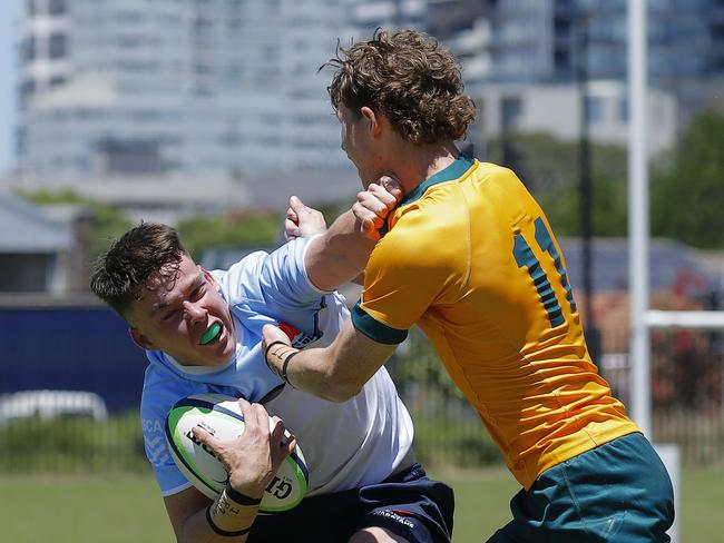 Australian U16s v NSW Waratahs U17s at Concord Oval, Concord - Thursday 12 December 2024