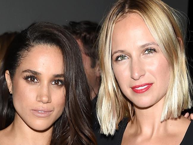 NEW YORK, NY - NOVEMBER 02: Meghan Markle (L) and Misha Nonoo attend the 12th annual CFDA/Vogue Fashion Fund Awards at Spring Studios on November 2, 2015 in New York City.  (Photo by Nicholas Hunt/Getty Images)
