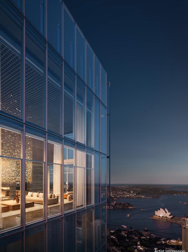 The penthouse of Lendlease’s One Sydney Harbour project at Barangaroo South is now officially the nation’s most expensive home.