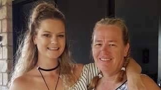 Jaymee Williams age 30 was devastated after her mum died suddenly from late stage ovarian cancer. (Mums name to come). Supplied