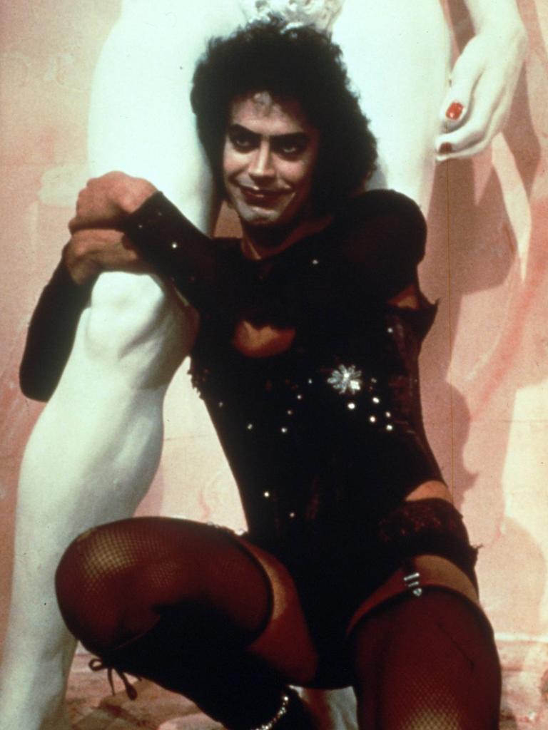 He became a cult icon playing Dr. Frank-N-Furter in The Rocky Horror Picture Show. Picture: Supplied