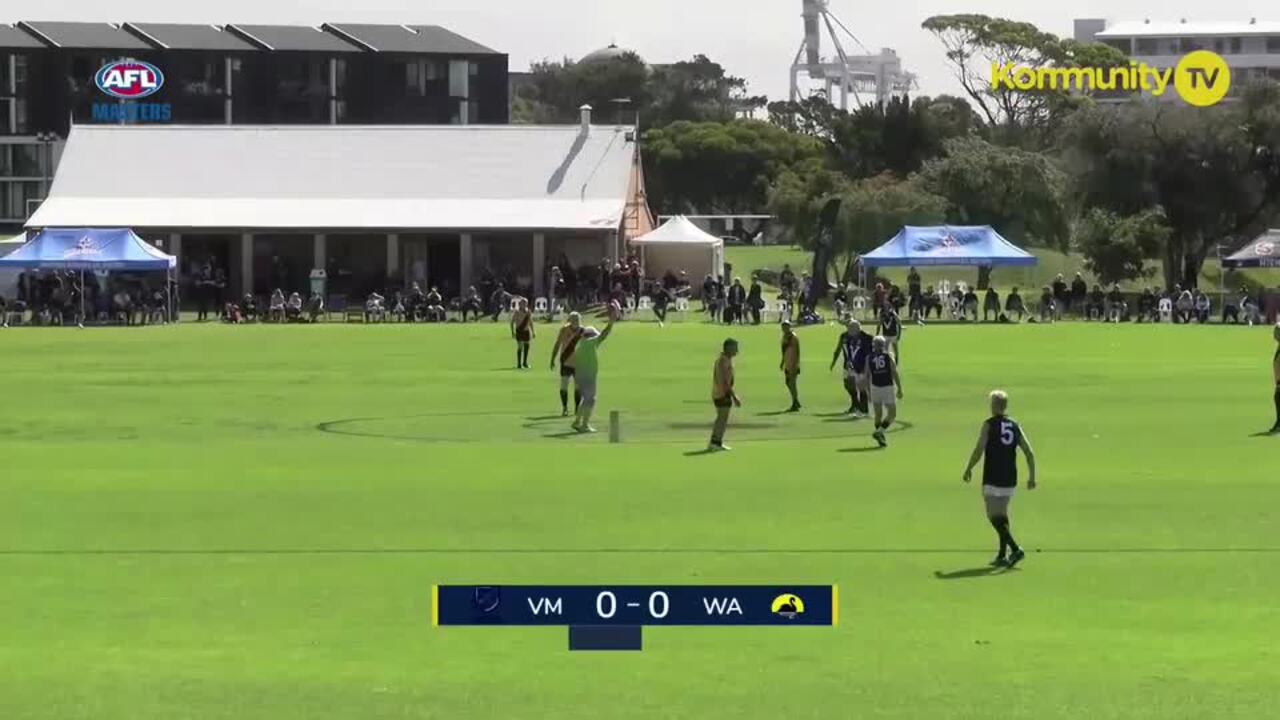 Replay: Vic Metro - A v WA (Men 65s grand final) - AFL Masters National Carnival Day 3