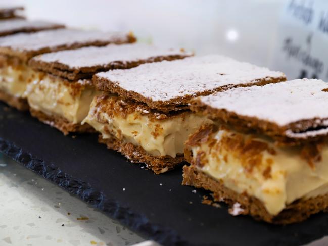 Goodwood Bakeshop’s vanilla slices. Picture: Jenifer Jagielski