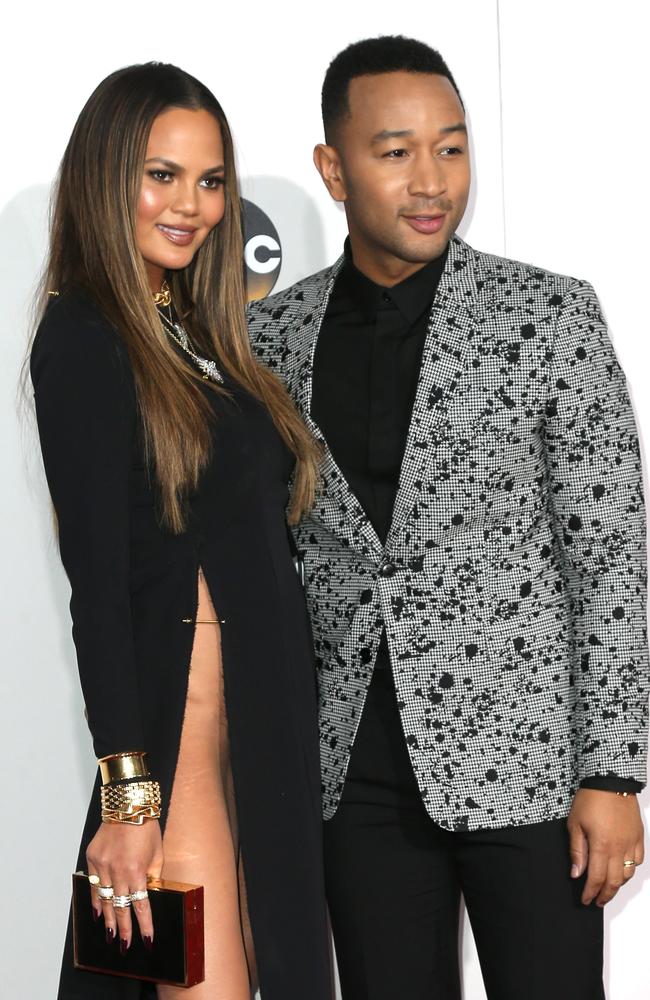 Chrissy Teigen and John Legend. Picture: Frederick M. Brown/Getty Images