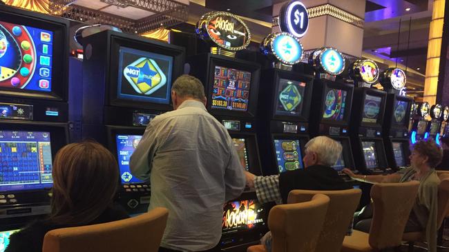 Described as ‘the crystal meth of gambling’, pokies are causing real financial devatstaion for so many users. Picture: Chris Pavlich