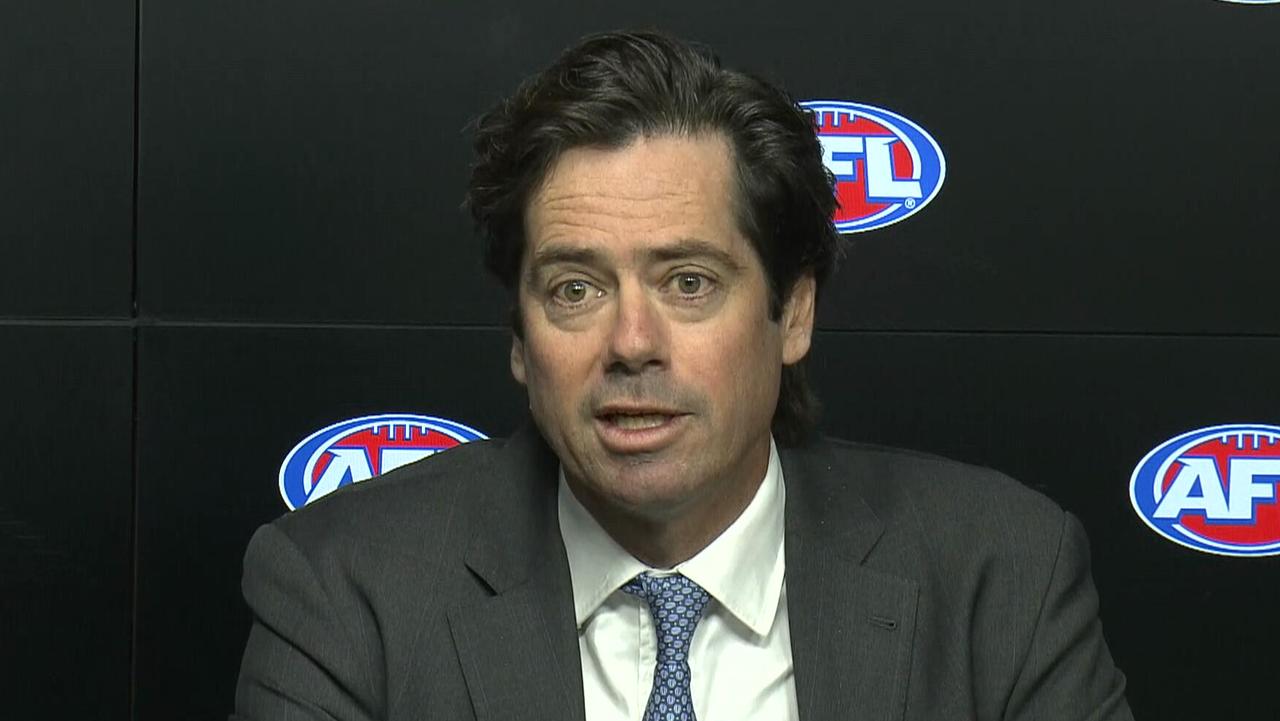 Gillon McLachlan says he won't apologise for making footy safe.