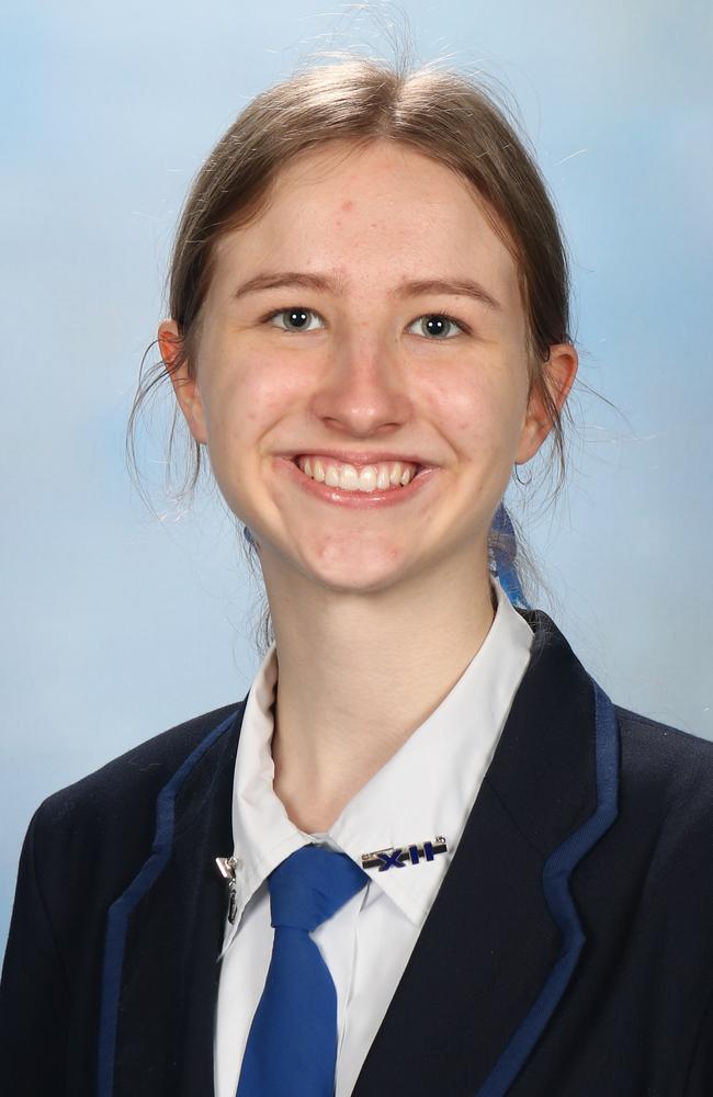 Brisbane Girls Grammar School’s Samantha Atherton. Photo: supplied