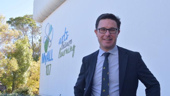 BIG BUCKS: Maranoa MP David Littleproud has pledged $7 million in funding to upgrade the MyAll 107 cultural precinct.