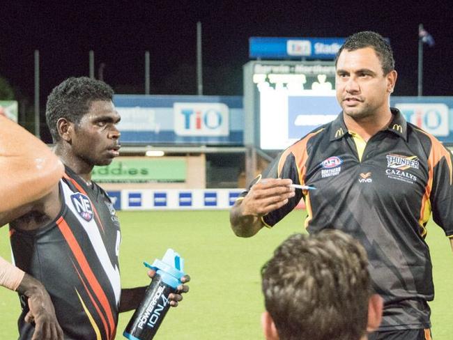 Thunder's Academy coach Jason Roe is bound for the Gold Coast Suns. Picture: AFLNT MEDIA