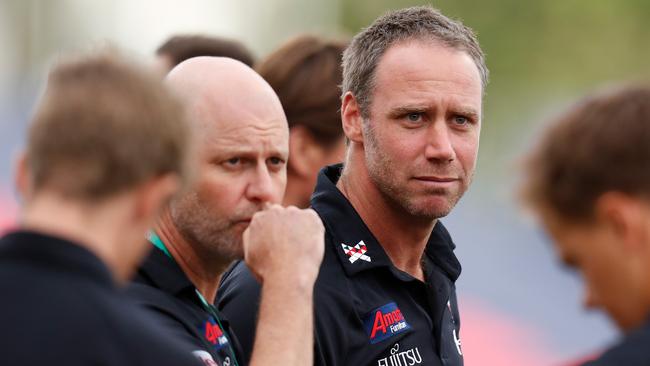 Ben Rutten has so far failed to inspire in front of the cameras so far. Picture: Michael Willson/AFL Photos via Getty Images