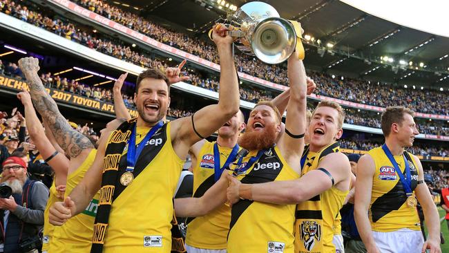 Richmond broke its premiership drought in 2017. Picture: Mark Stewart