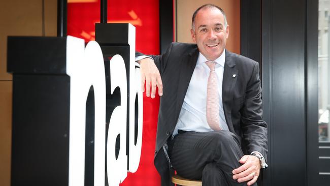 New Essendon CEO Andrew Thorburn held the same role at NAB. Picture Renee Nowytarger. The Australian