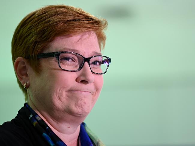 Foreign Affairs Minister Marise Payne