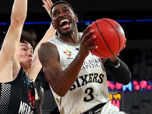 Classy Sixers import Brandon Paul tried his best to lead his side home. Picture: Getty Images