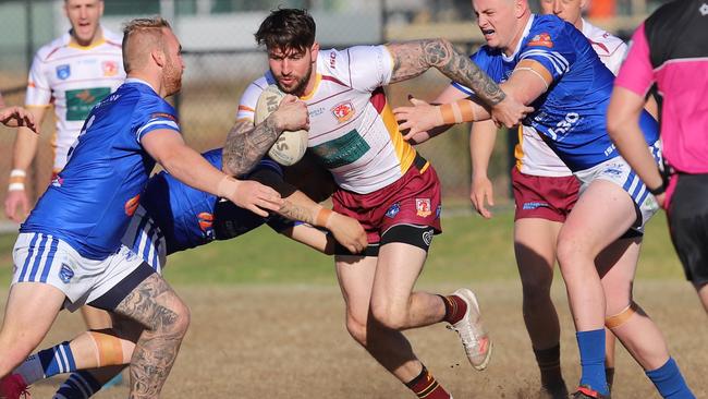 Curtis Scott is set to make a surprise return for Thirlmere Roosters in the opening round of the 2024 season. Picture: Steve Montgomery