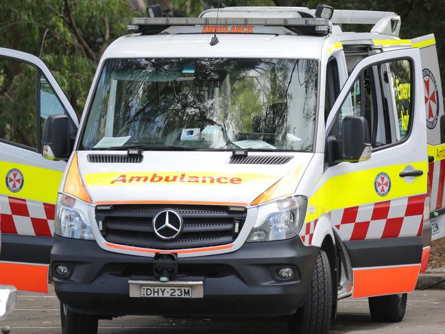 SYDNEY, AUSTRALIA - NewsWire Photos APRIL 05, 2021 - An emergency evacuation took place this morning at the Hurstville Aquatic Centre  which remains closed for now as five children and an adult have been treated after being exposed to potentially toxic fumes, while 150 people were evacuated from the aquatic centre this morning.. Picture: NCA NewsWire / Christian Gilles