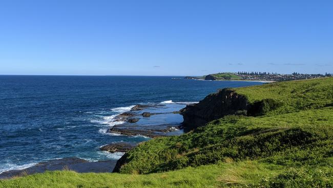 The iconic Kiama Coast Walk which stretches more than 20kms, from the mouth of the Minnamurra River to Gerringong’s Werri Beach. Picture: Dylan Arvela