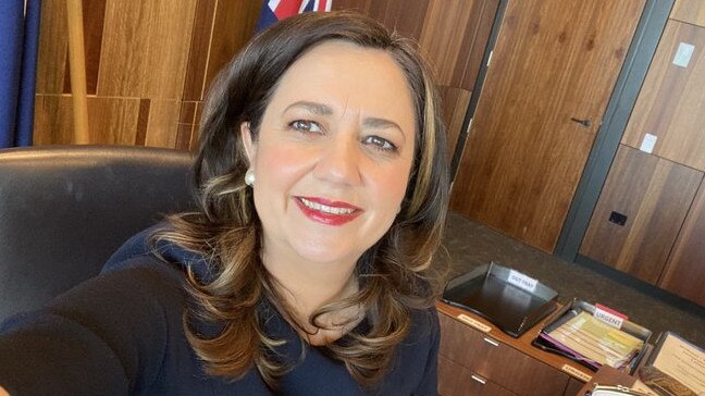 The rebranded Annastacia Palaszczuk takes a selfie