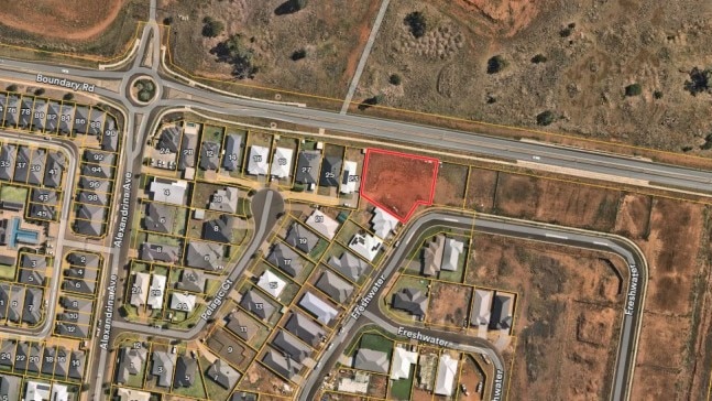 The location of the proposed development. Photo: Supplied.