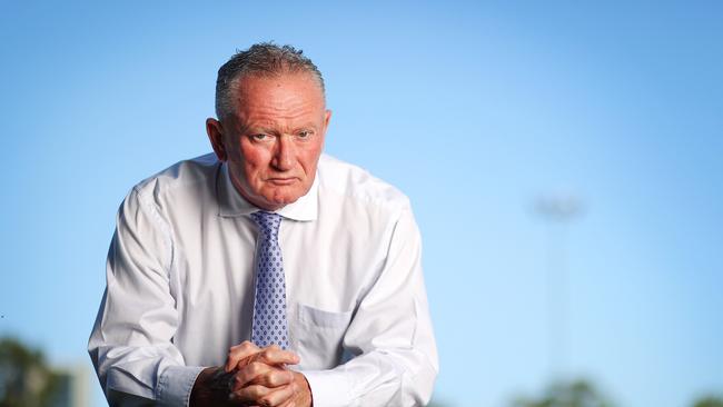 Sports scientist Stephen Dank still has a warrant out for his arrest in the Northern Territory and is facing possible extradition. Picture: Mark Stewart