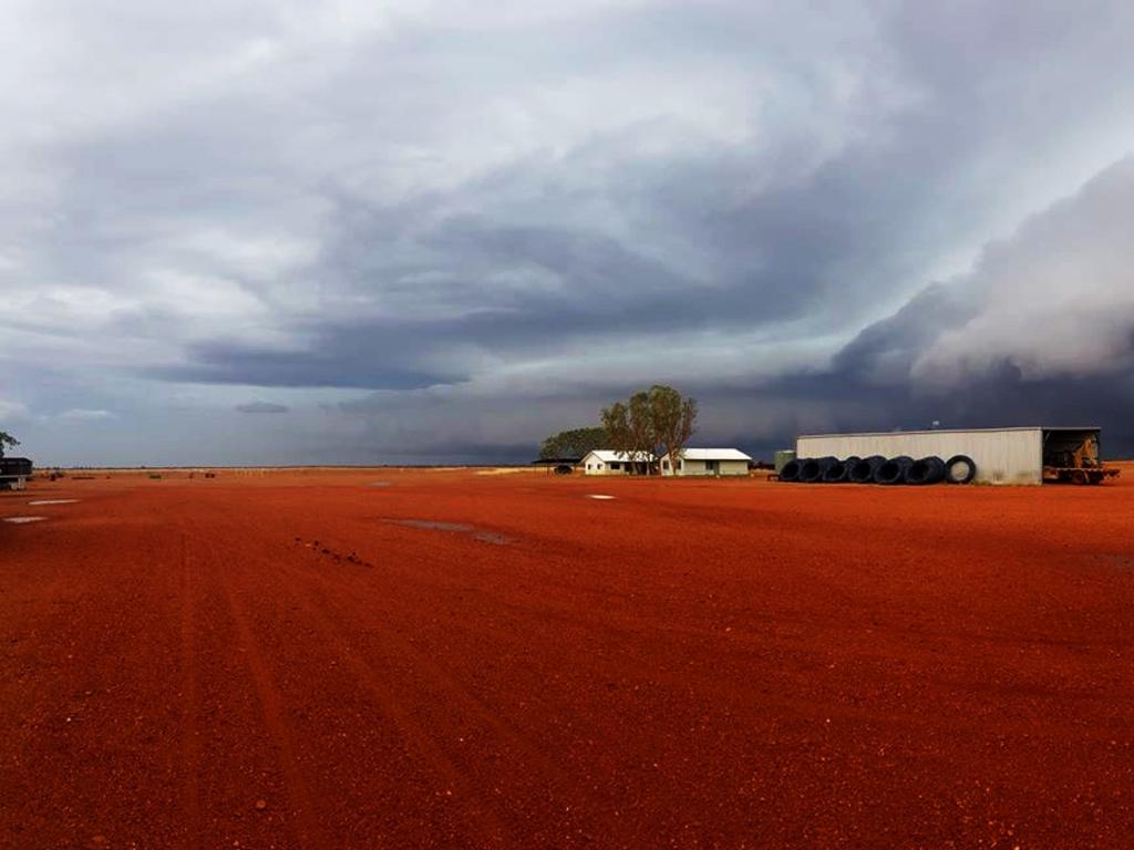 Flooding in central western Queensland