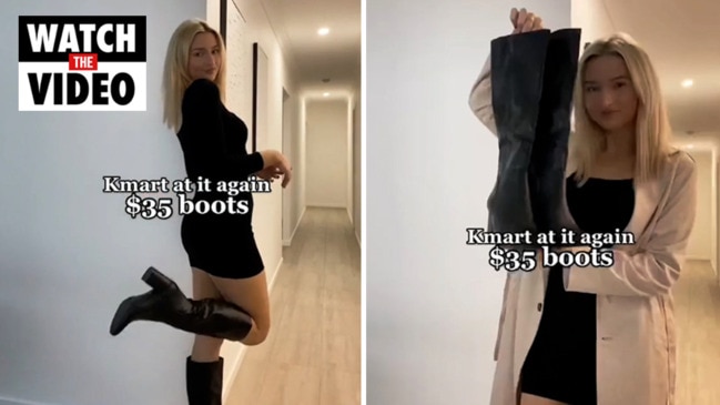 Thigh high cheap boots kmart