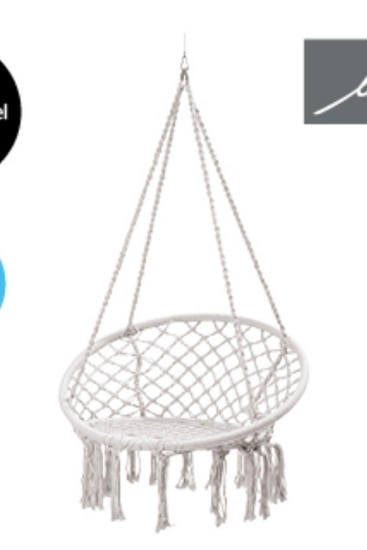 Aldi macrame online chair