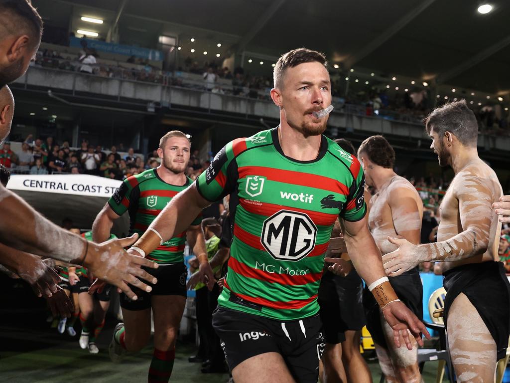 Damien Cook wants to stay at the Rabbitohs. Picture: Cameron Spencer/Getty Images