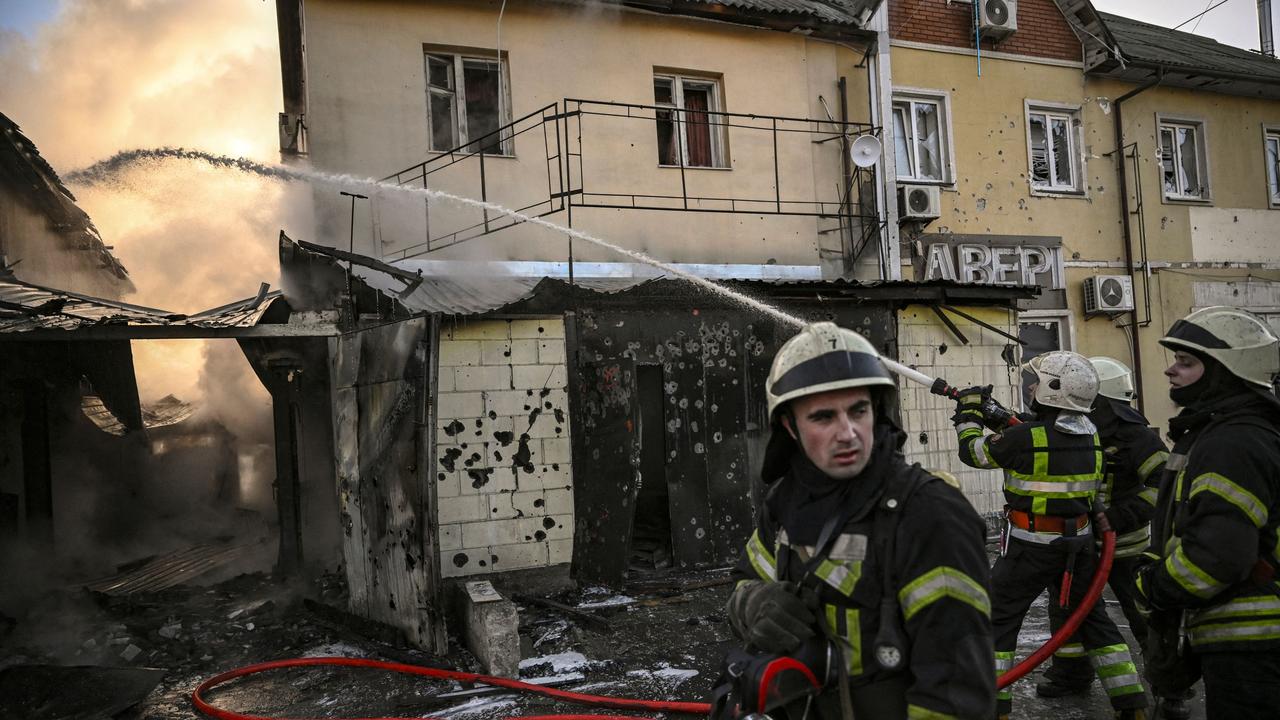 Scores of Ukrainian civilians have been killed in the Russian assault. (Photo by Aris Messinis / AFP)