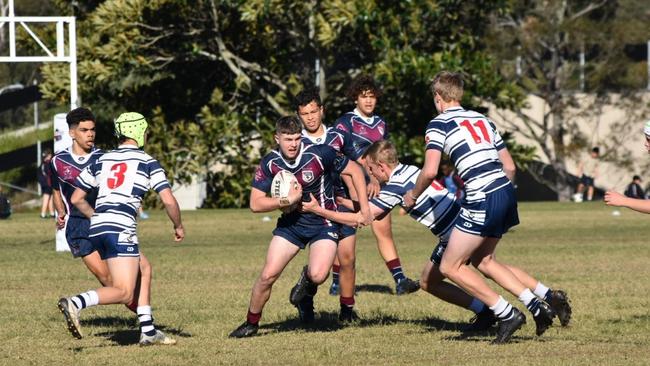 Corey Nassif of Stretton State College playing against St Mary's.