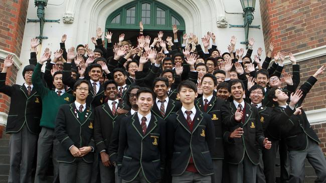 Students at Melbourne High School are getting involved in the 40 Hour Famine. Picture: Janine Eastgate