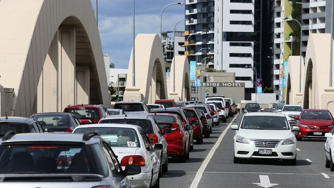 Brisbane will grind to a halt without more rail and other infrastructure, business bosses have warned. Picture: AAP Image/Richard Waugh